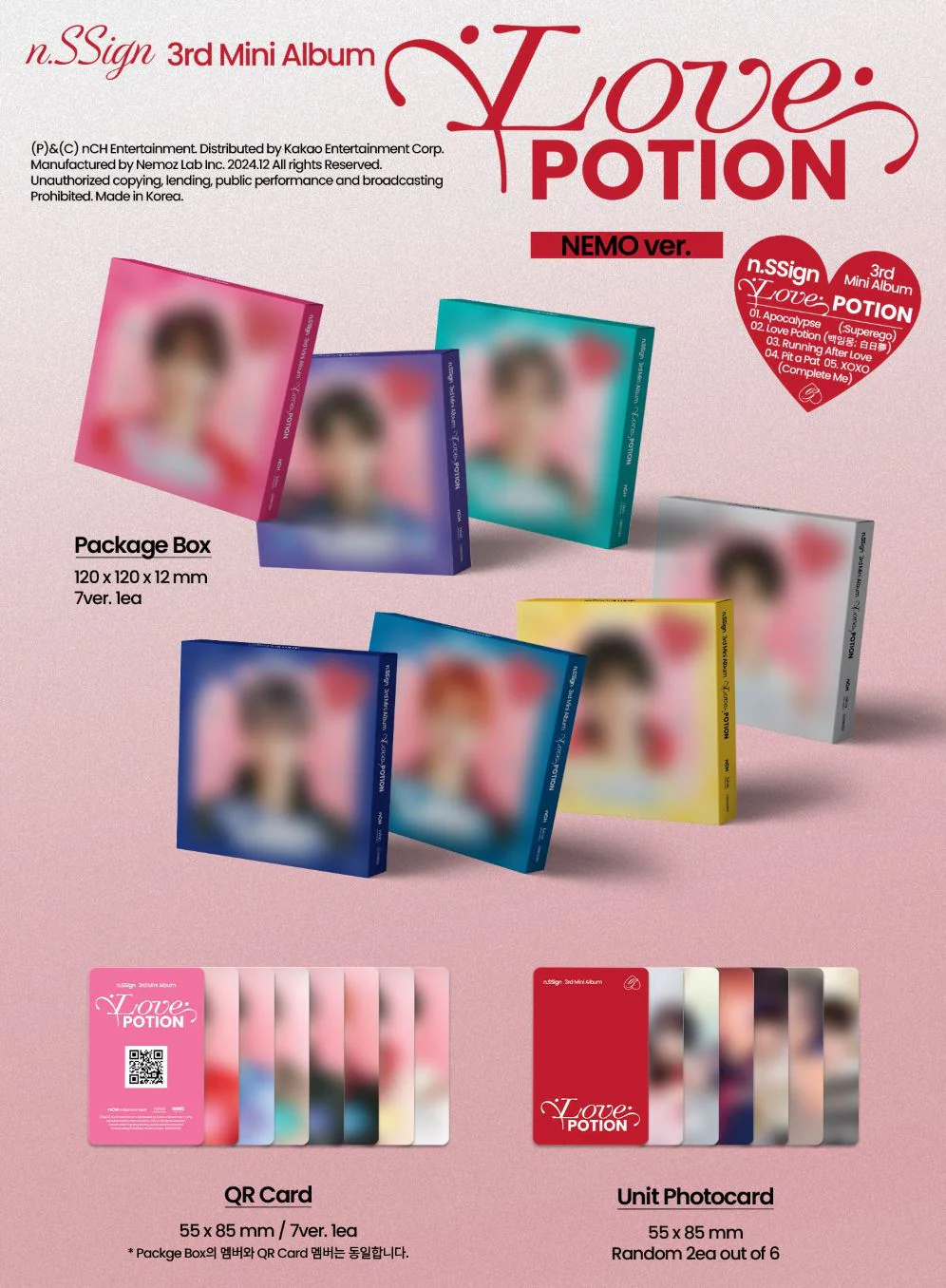 N.SSIGN - LOVE POTION (NEMO VER.) - Image 2
