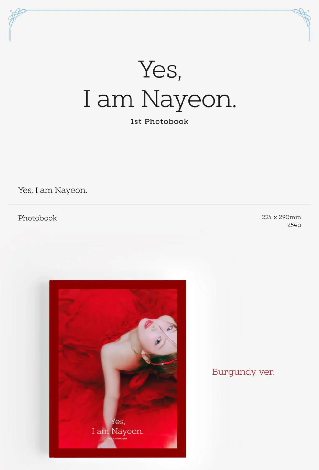 NAYEON (TWICE) - YES, I AM NAYEON. (PHOTOBOOK) - Image 2