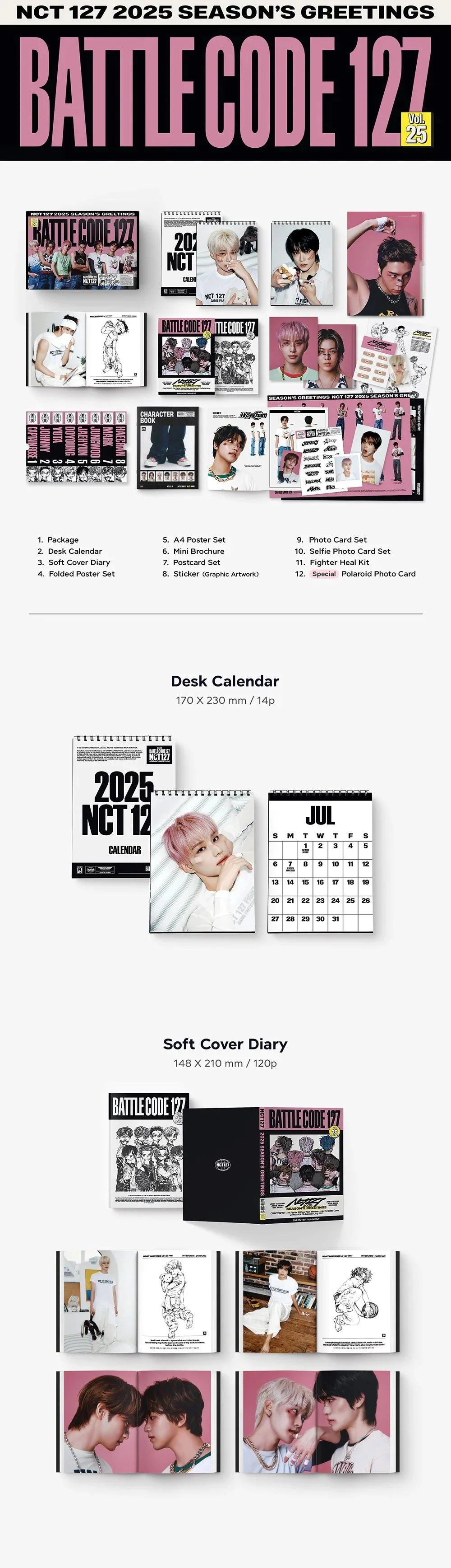 NCT 127 – 2025 SEASON'S GREETINGS - Image 2