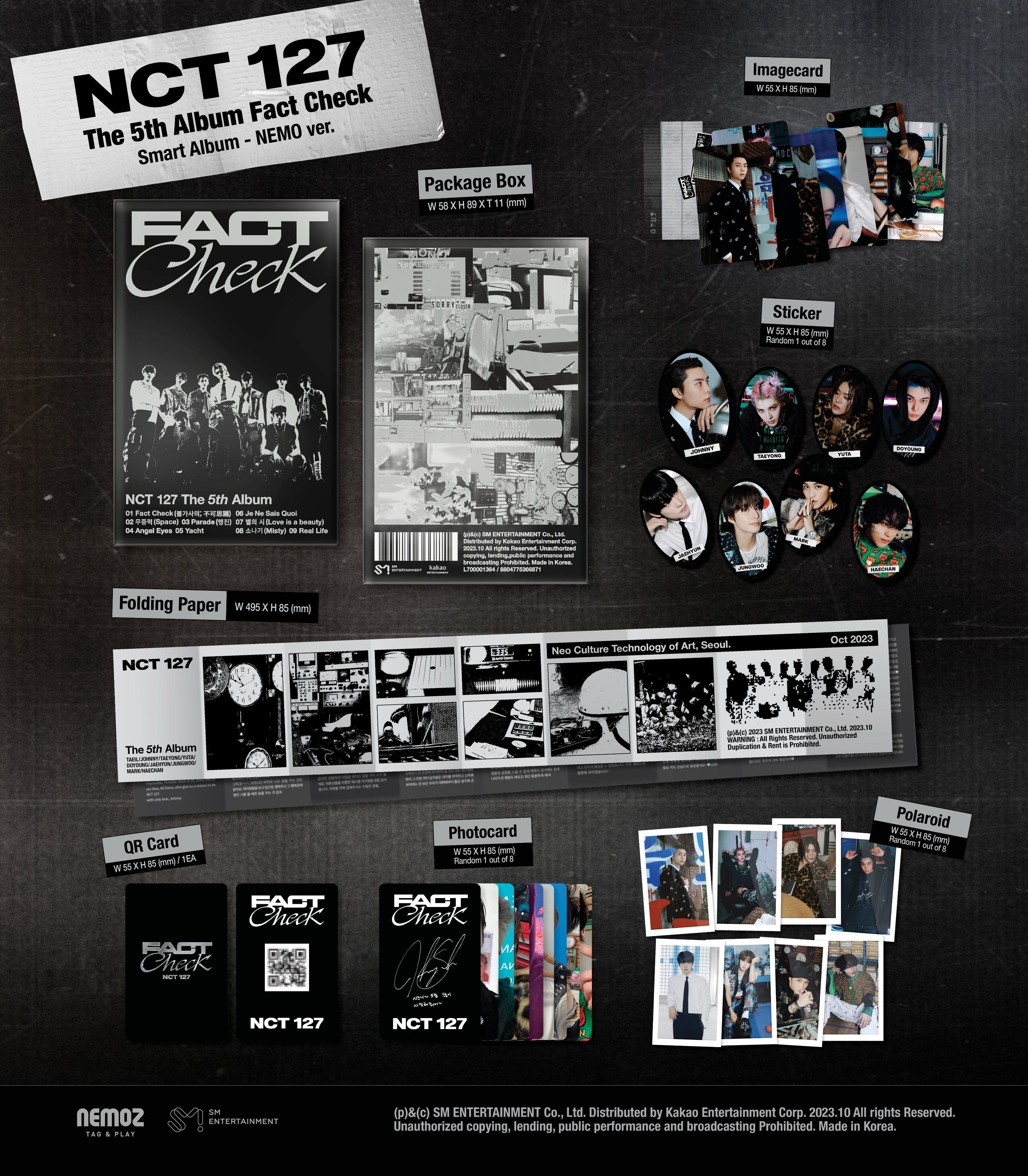 NCT 127 - FACT CHECK (THE 5TH ALBUM) QR VER. - Image 2