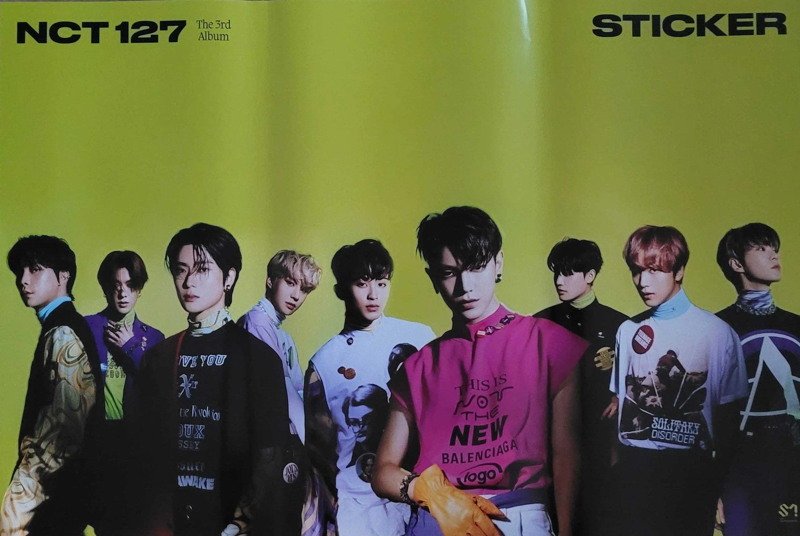 NCT 127 - Sticker Poster - Image 2