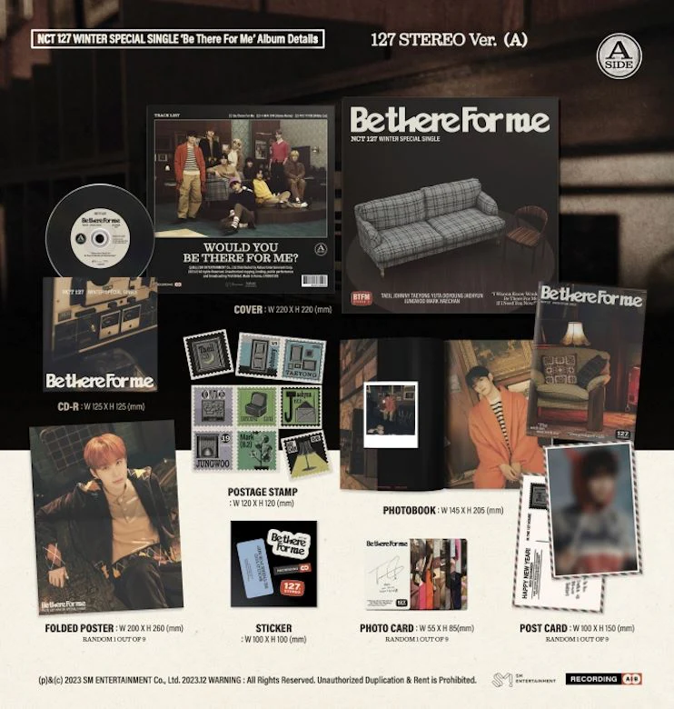 NCT 127 - WINTER SPECIAL SINGLE [BE THERE FOR ME] - Image 2
