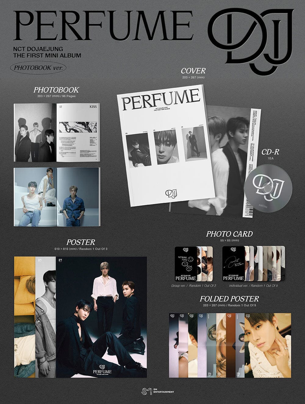 NCT DOJAEJUNG - PERFUME (1ST MINI ALBUM) Photobook Ver. - Image 2