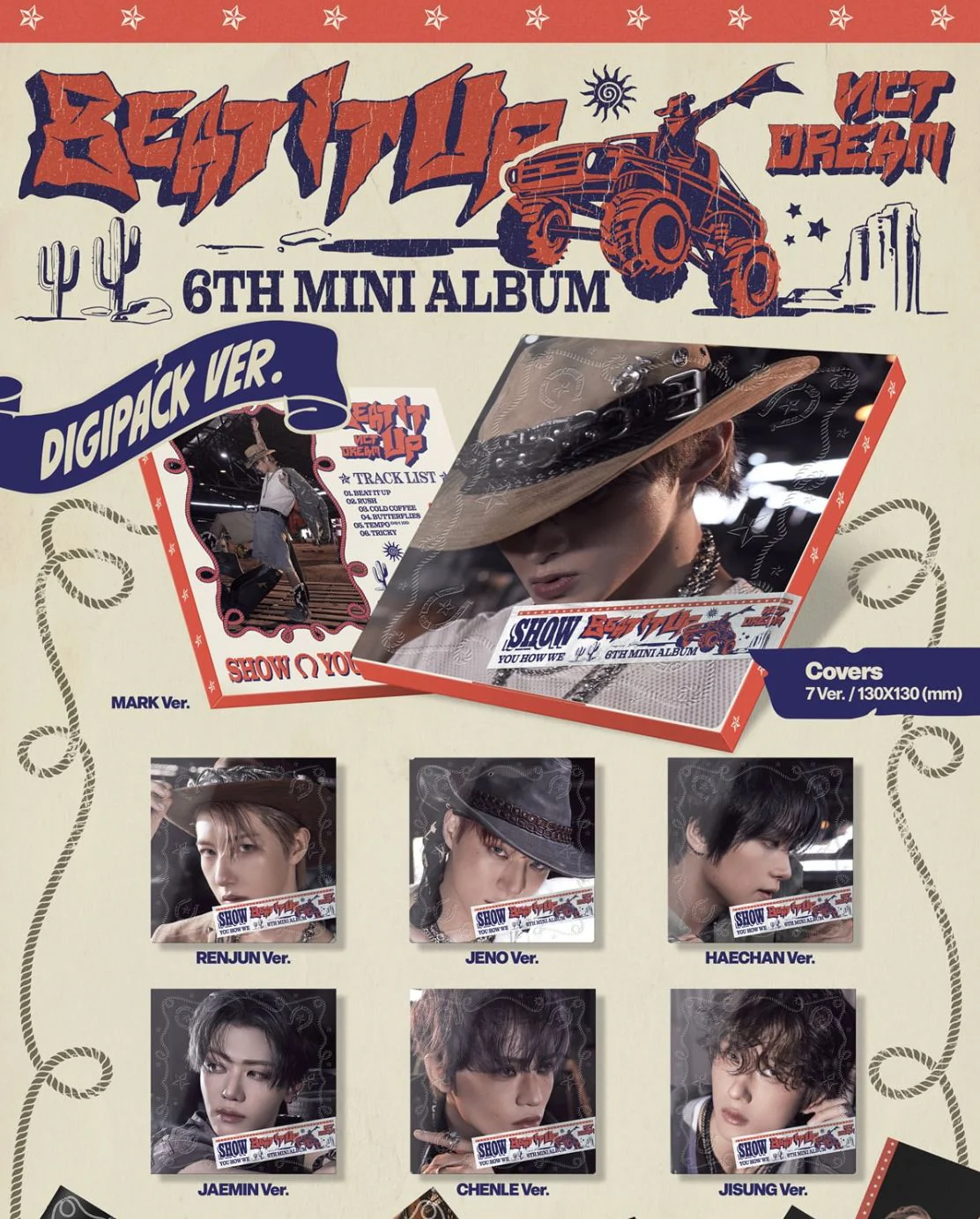 NCT DREAM - BEAT IT UP (DIGIPACK VER.) - Image 2