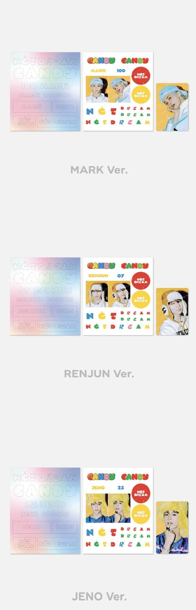 NCT DREAM - [Candy] DECO STICKER SET - Image 2