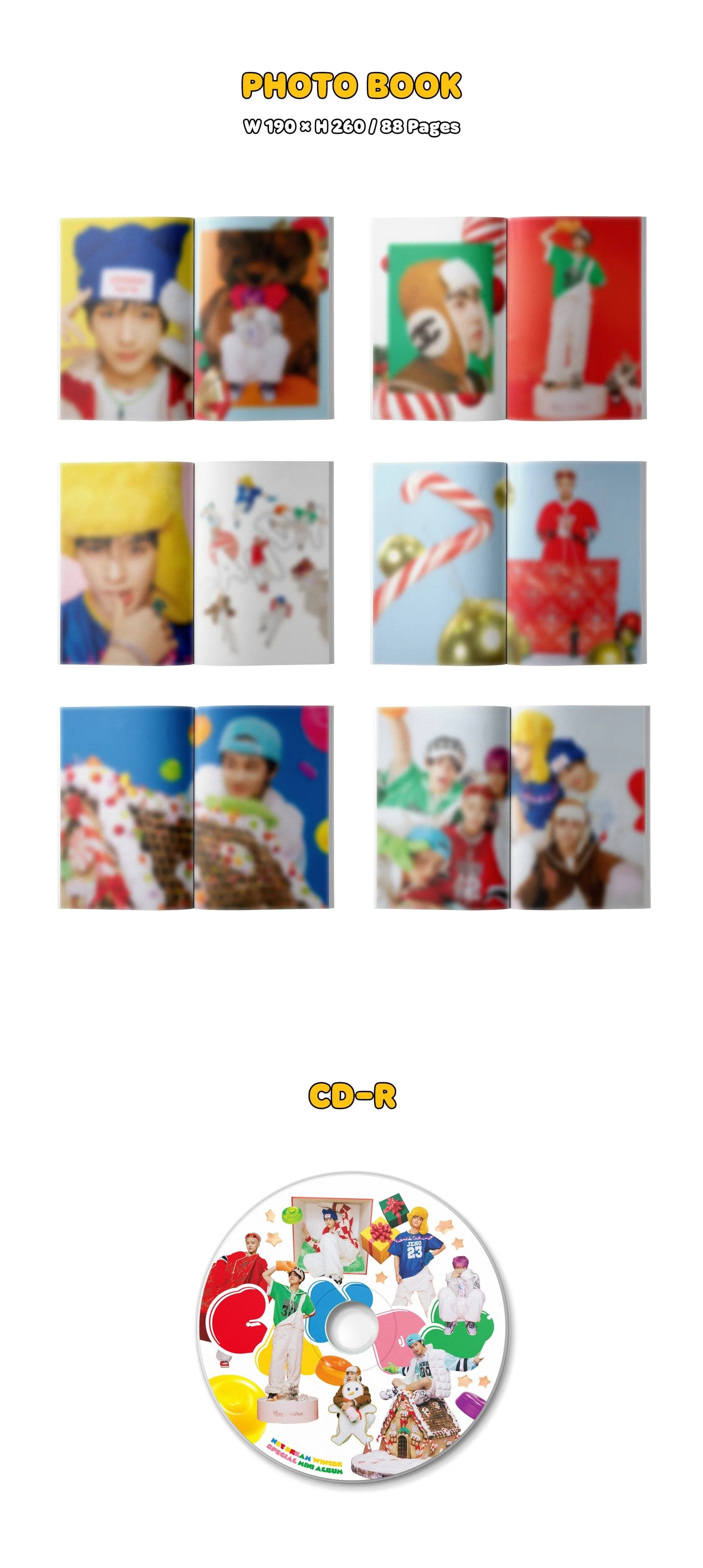 NCT DREAM - CANDY WINTER SPECIAL ALBUM (PHOTOBOOK VER) - Image 3