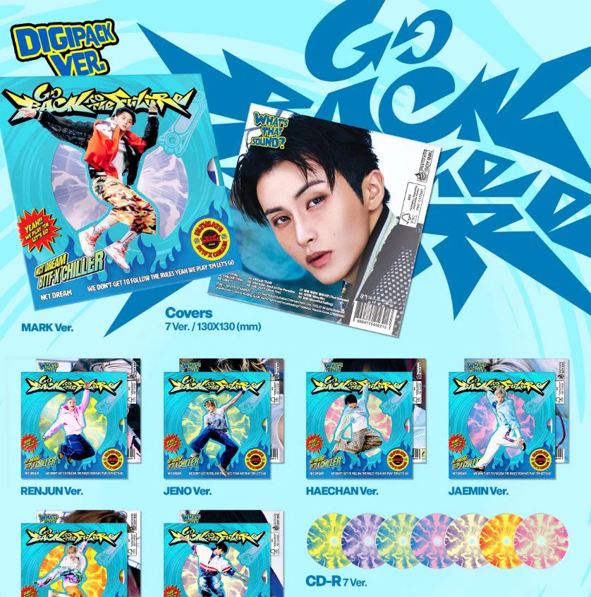 NCT DREAM - GO BACK TO THE FUTURE (DIGIPACK VER.) - Image 2