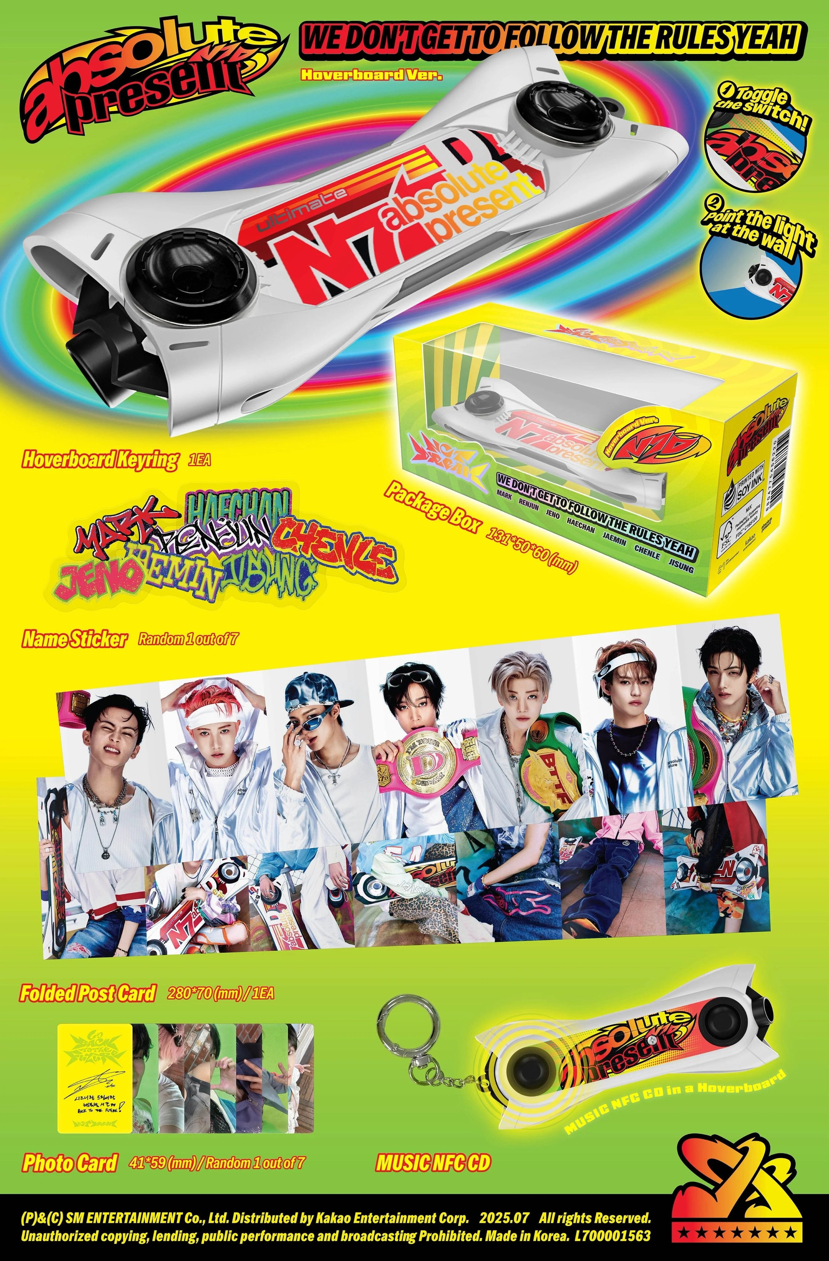 NCT DREAM - GO BACK TO THE FUTURE (HOVERBOARD VER.) - Image 2