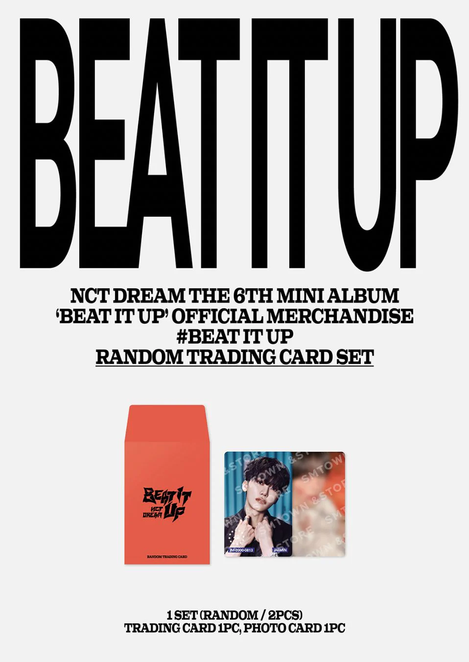 NCT DREAM - RANDOM TRADING CARD SET (6TH MINI ALBUM 'BEAT IT UP' MD) - Image 2