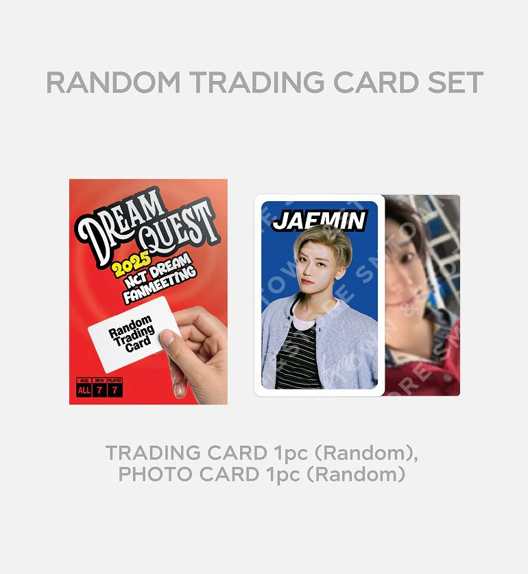 NCT DREAM - RANDOM TRADING CARD SET (FANMEETING 'DREAM QUEST' MD) - Image 2
