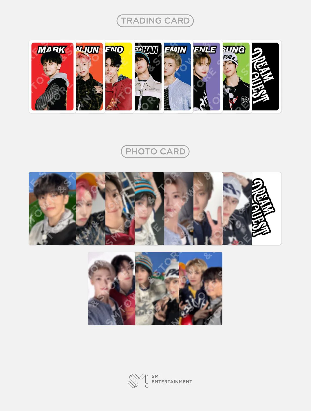 NCT DREAM - RANDOM TRADING CARD SET (FANMEETING 'DREAM QUEST' MD) - Image 3