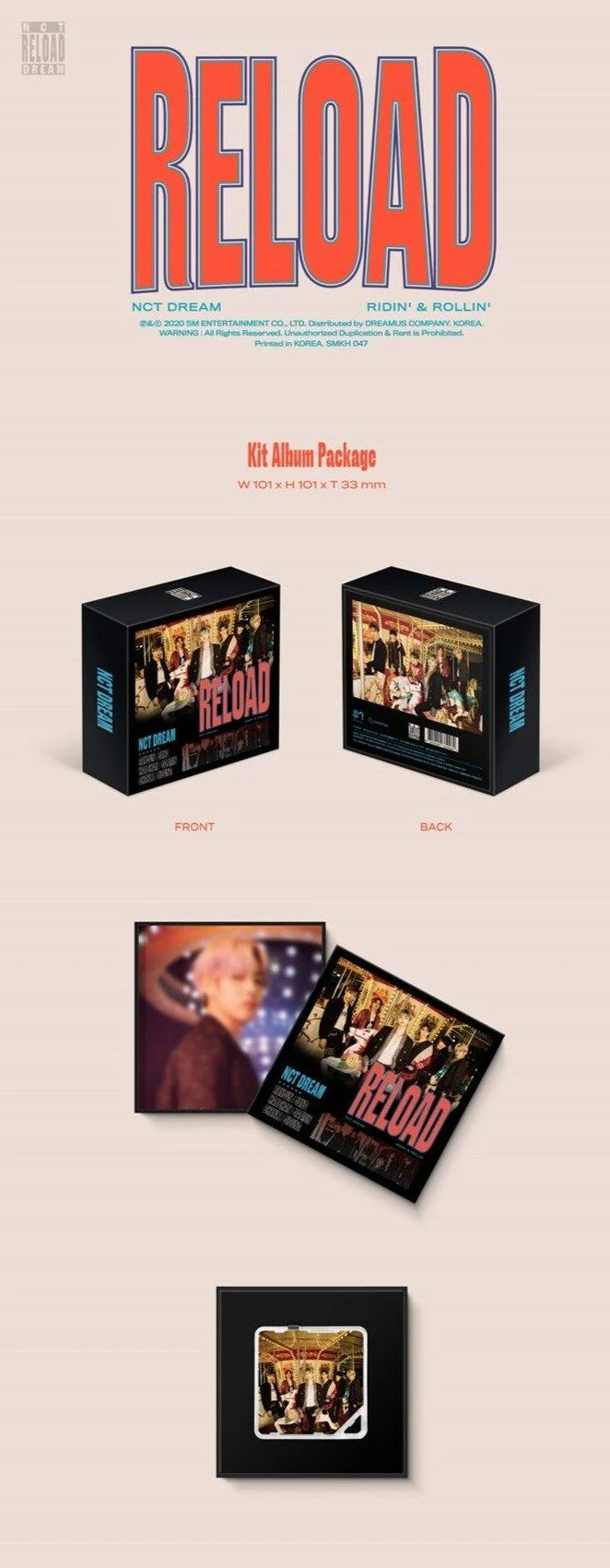 NCT DREAM - [Reload] Kit Album - Image 2