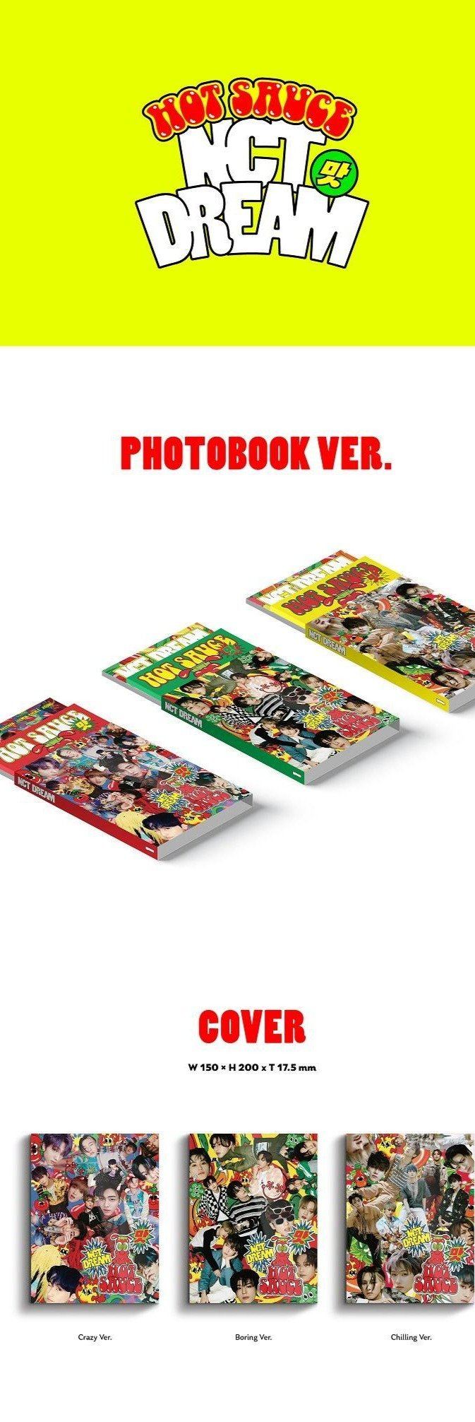 NCT DREAM - Vol.1 [Hot Sauce] (PHOTOBOOK Ver.) - Image 2
