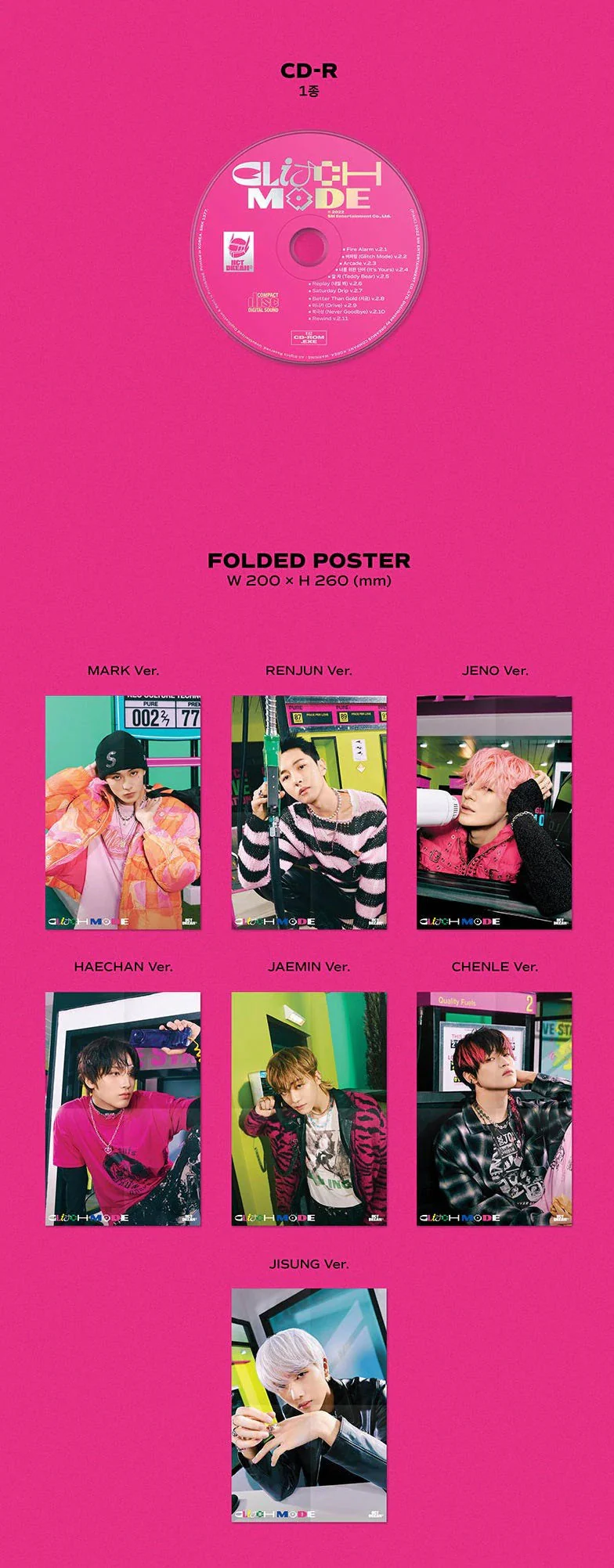 NCT DREAM - VOL.2 [GLITCH MODE] DIGIPACK - Image 3