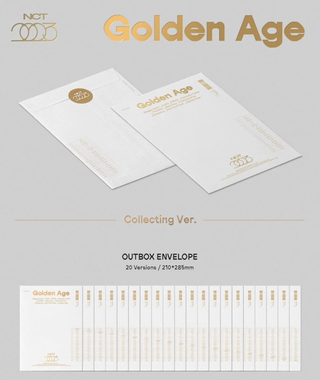 NCT - GOLDEN AGE (4TH FULL ALBUM) COLLECTING VER. - Image 2