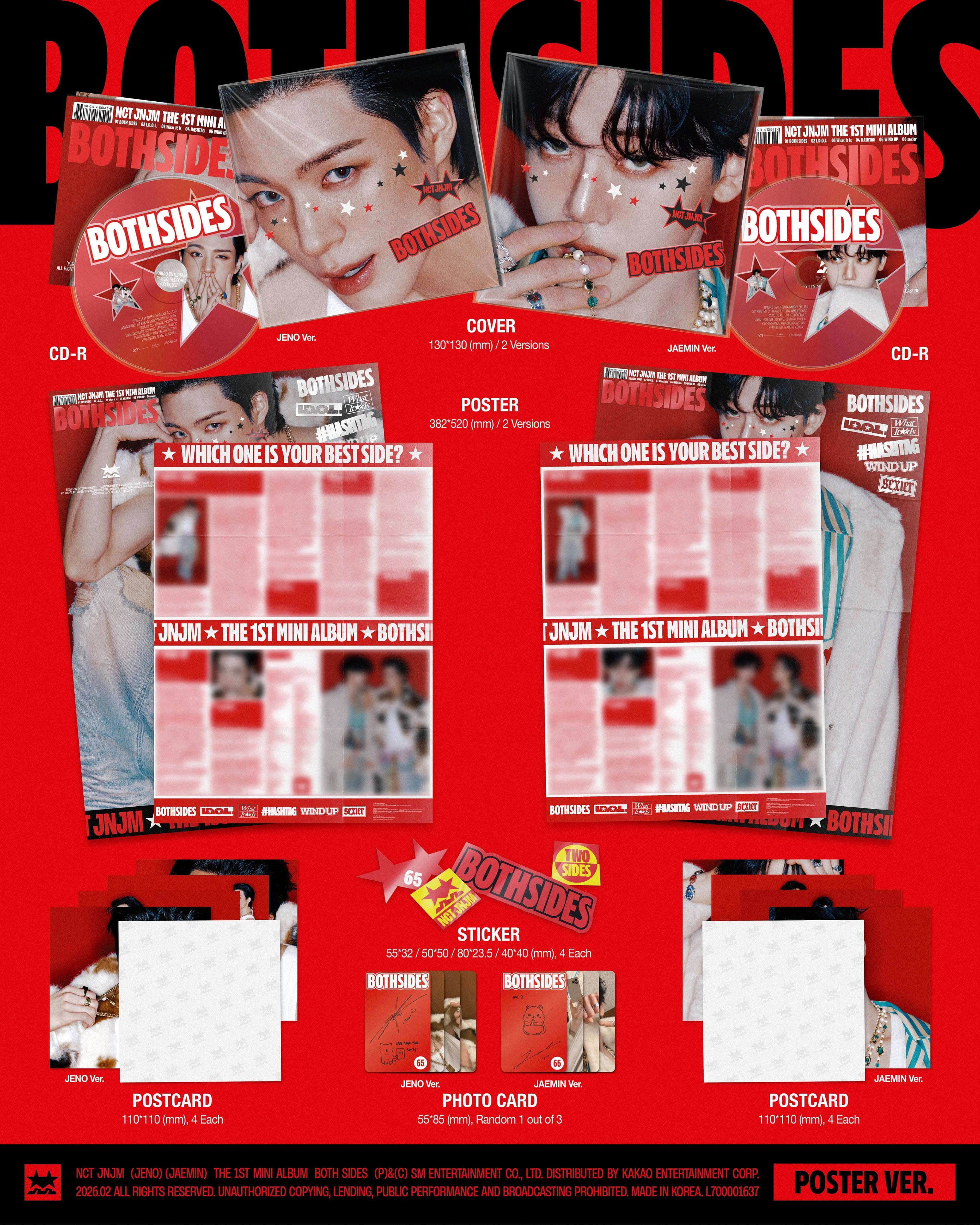 NCT JNJM - BOTH SIDES (POSTER VER.) - Image 2