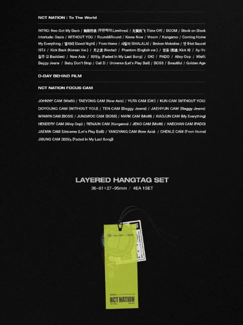 NCT - NCT NATION : TO THE WORLD CONCERT 2023 (DVD, BLU-RAY & SMTOWN CODE) - Image 12