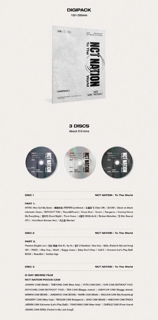 NCT - NCT NATION : TO THE WORLD CONCERT 2023 (DVD, BLU-RAY & SMTOWN CODE) - Image 17