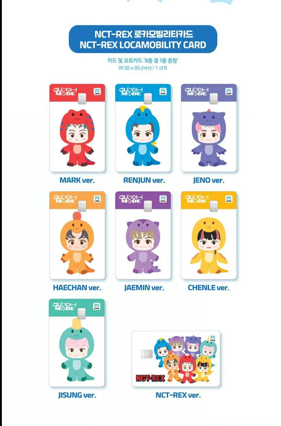 NCT-REX - Locamobility Card - Image 2