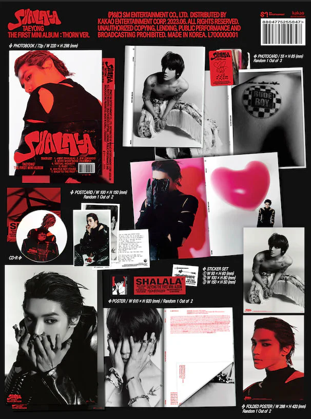 NCT TAEYONG - SHALALA (1ST MINI ALBUM) - Image 6