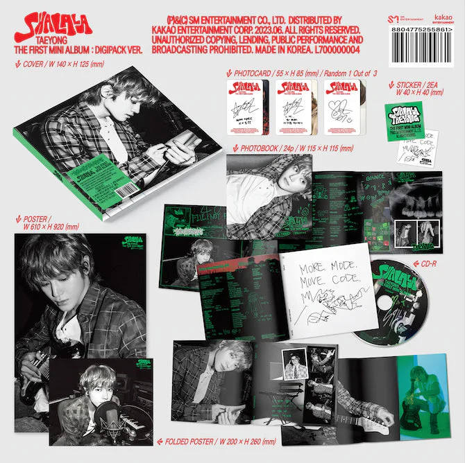 NCT TAEYONG - SHALALA (DIGIPACK VER.) - Image 2