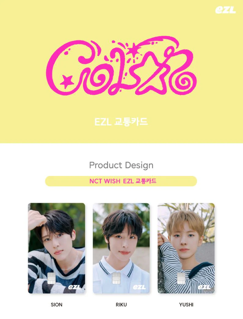 NCT WISH - EZL TRANSPORTATION CARD (COLOR) - Image 2
