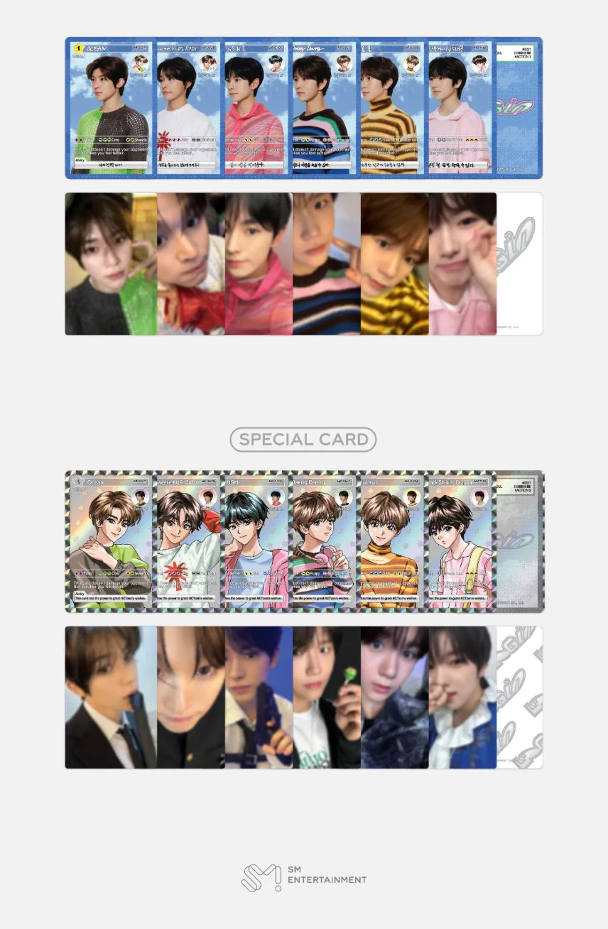 NCT WISH - RANDOM TRADING CARD SET (ASIA TOUR 'LOG IN' MD) - Image 3