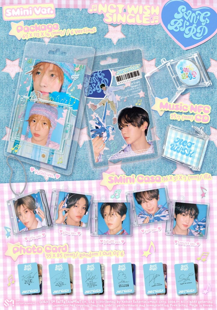 NCT WISH - SONGBIRD (2ND SINGLE) SMINI VER. - Image 2