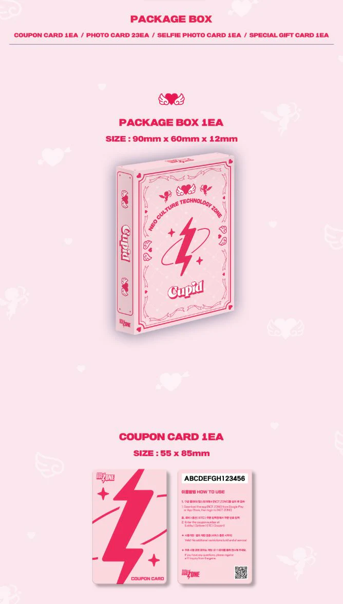 NCT ZONE - COUPON CARD (CUPID VER.) - Image 3