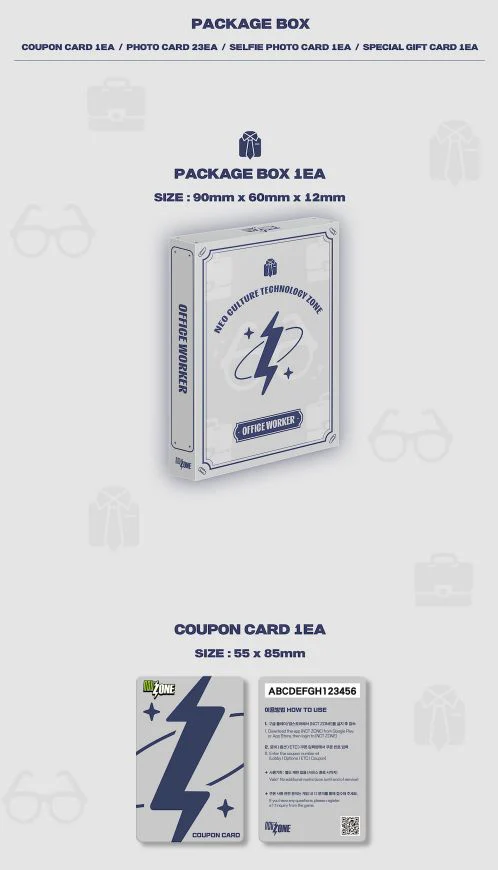 NCT ZONE - COUPON CARD (OFFICE WORKER VER.) - Image 2