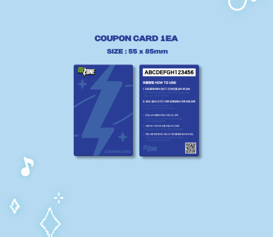NCT ZONE - COUPON CARD (OLD SCHOOL VER.) - Image 3
