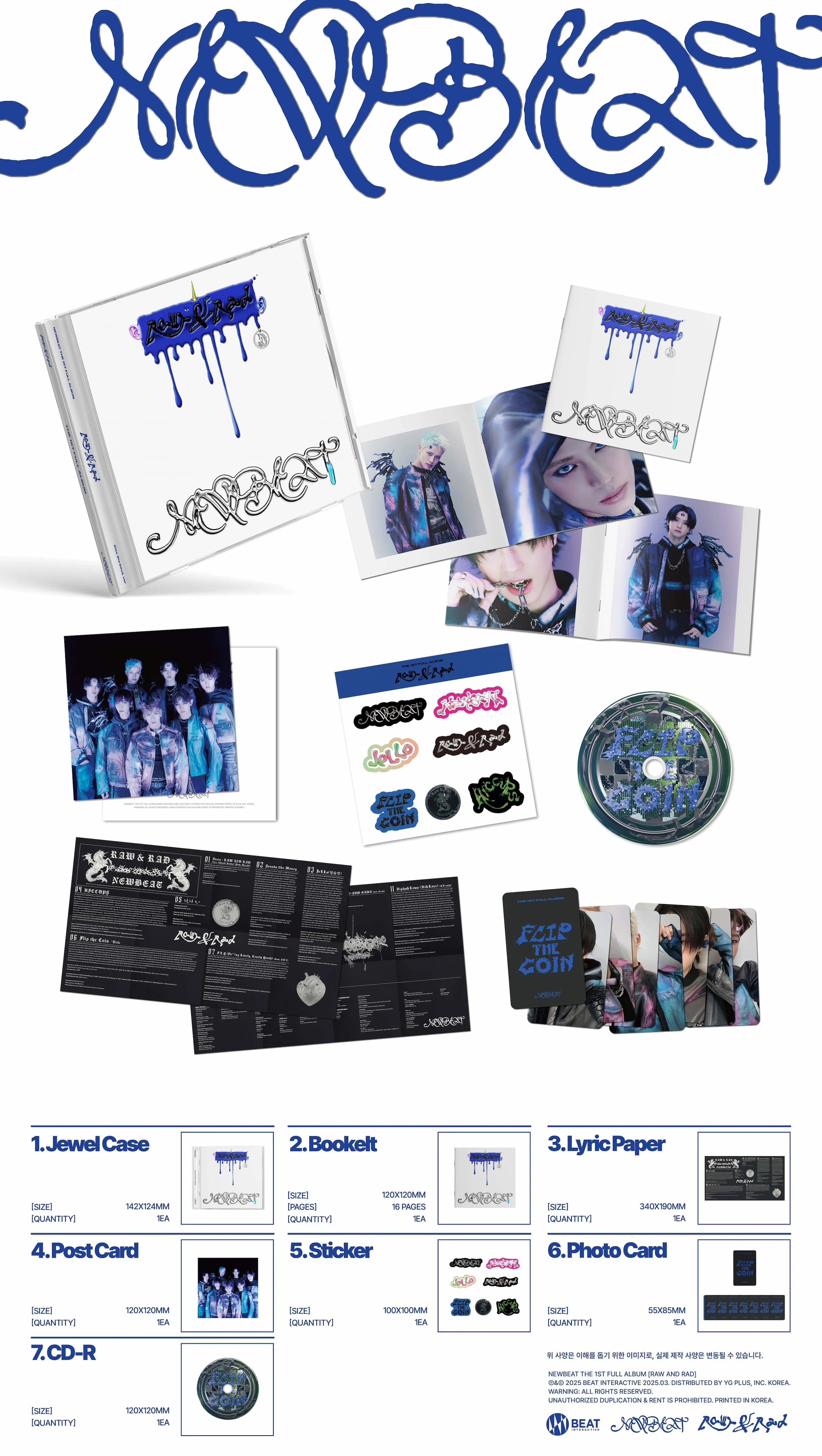 NEWBEAT - RAW AND RAD (JEWEL) - Image 2