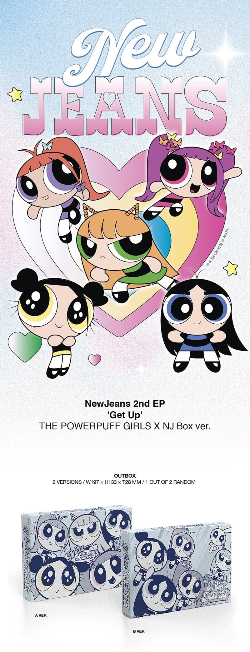 NewJeans – 2nd EP Get Up (The POWERPUFF GIRLS X NJ Box) - Image 2
