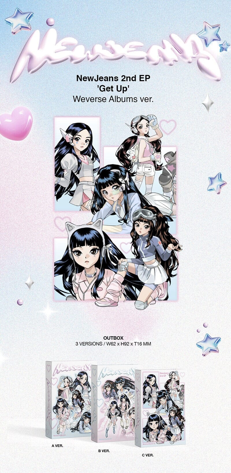NewJeans – 2nd EP Get Up (Weverse Albums ver.) - Image 2