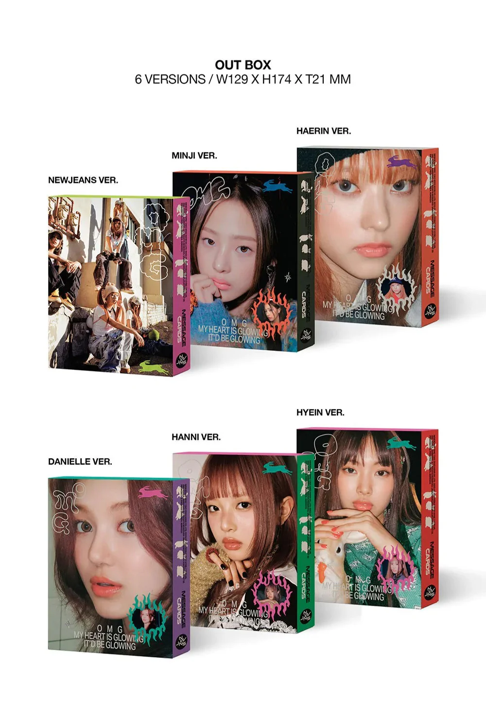 NewJeans - OMG (Message Card Album) - Image 4
