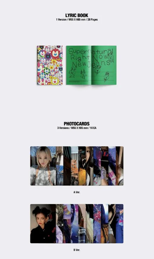 NEWJEANS - SUPERNATURAL (WEVERSE ALBUMS VER.) - Image 3