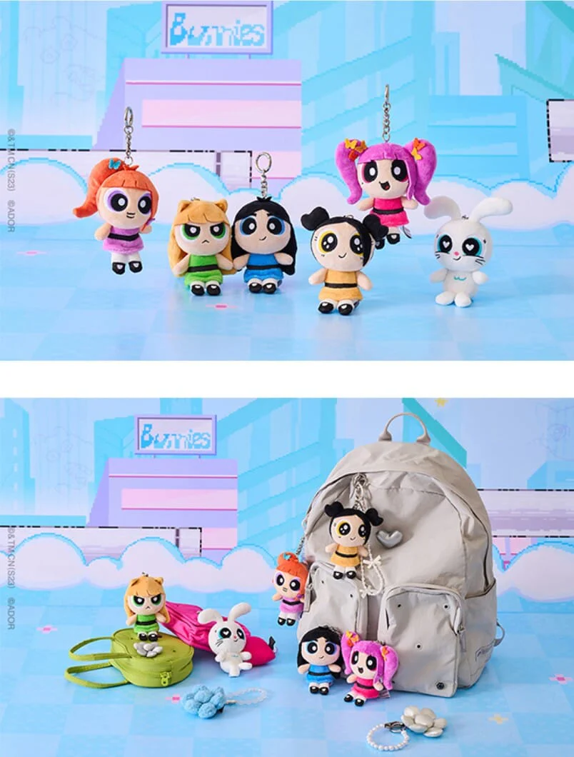 NEWJEANS - DOLL KEYRING (THE POWERPUFF GIRLS X NJ) - Image 2