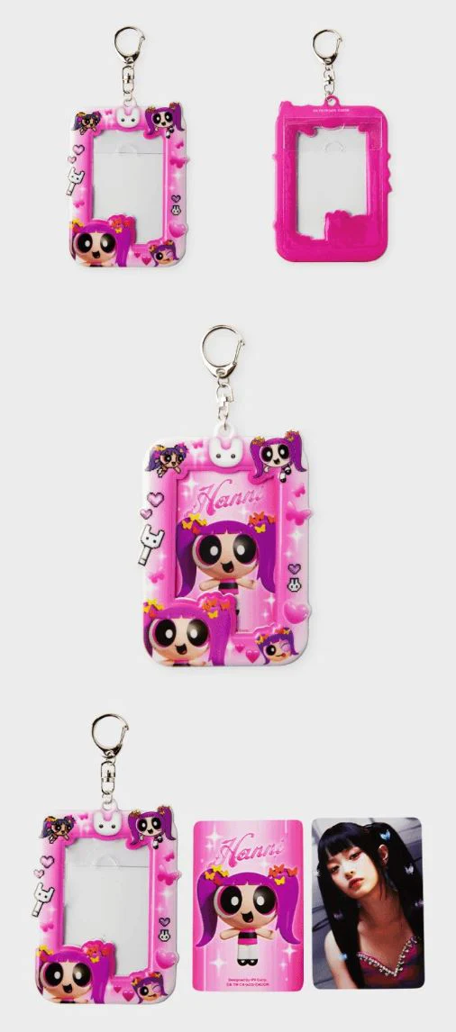 NEWJEANS - PHOTO HOLDER KEYRING (THE POWERPUFF GIRLS X NJ) - Image 5