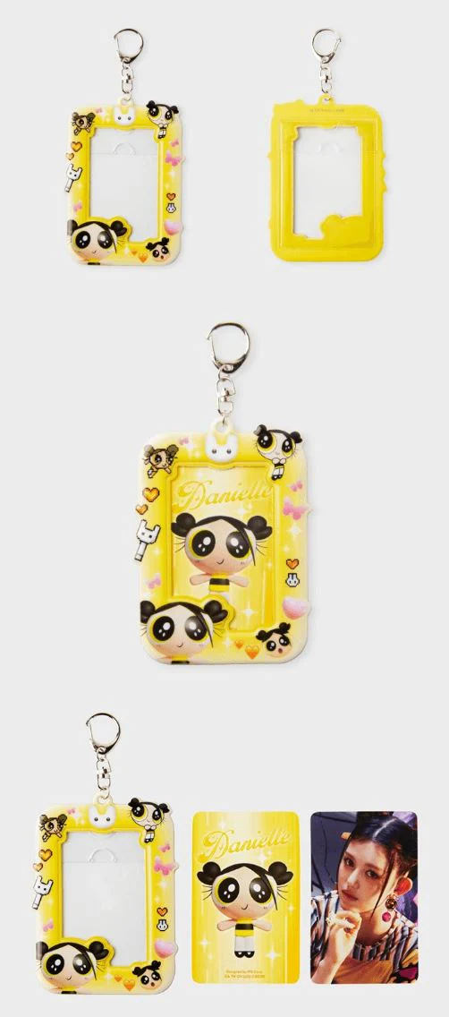 NEWJEANS - PHOTO HOLDER KEYRING (THE POWERPUFF GIRLS X NJ) - Image 9
