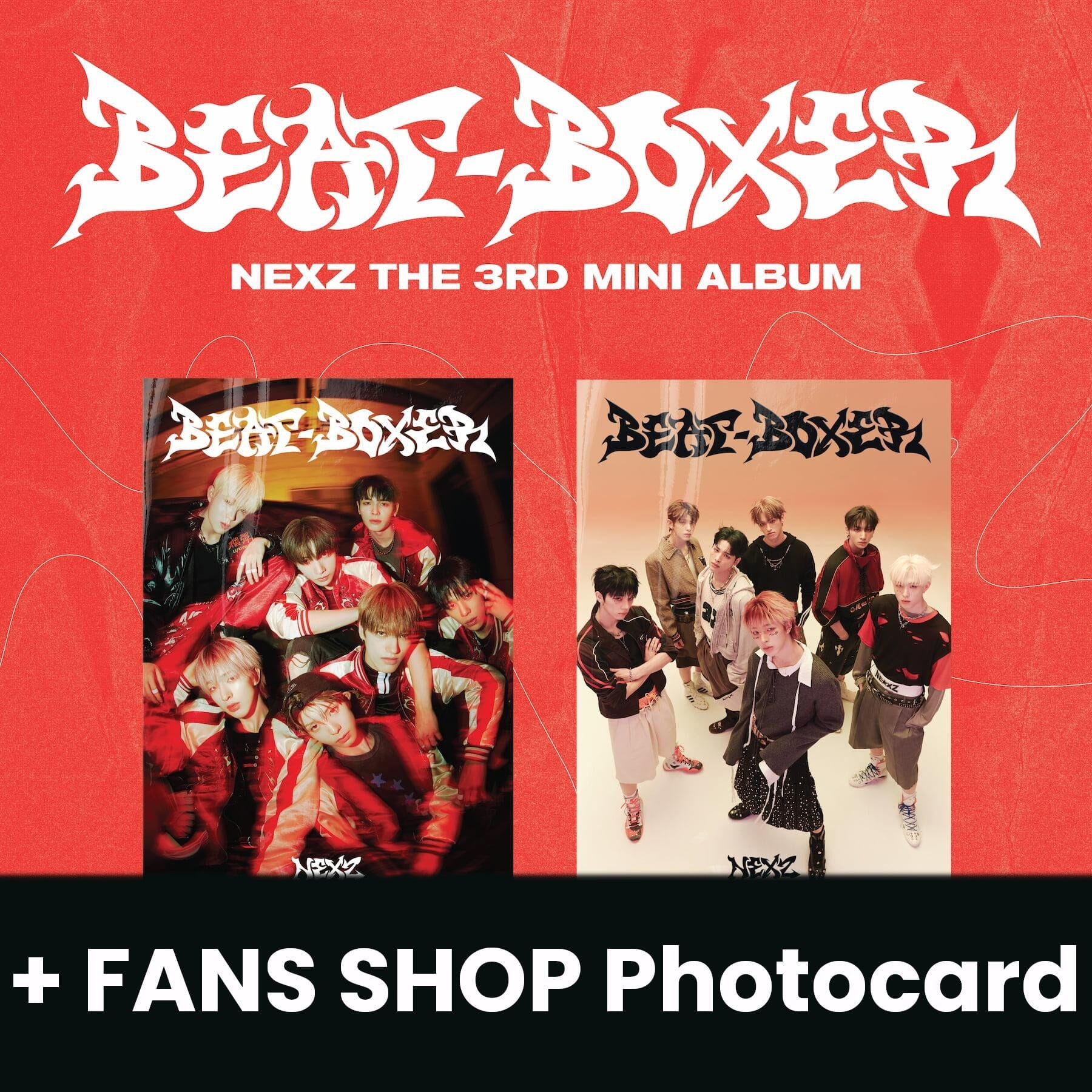 NEXZ - BEAT-BOXER + FANS SHOP Photocard