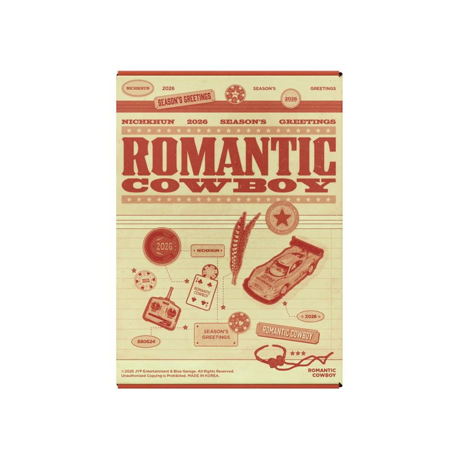 NICHKHUN (2PM) - 2026 SEASON'S GREETINGS (ROMANTIC COWBOY)