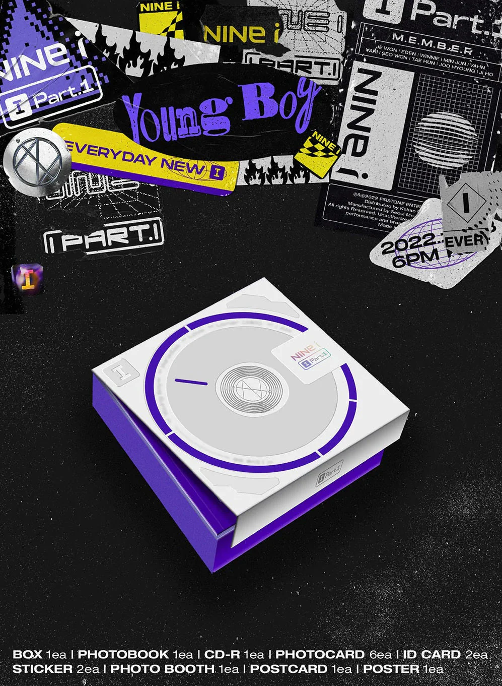 NINE.I - I PART.1 (2ND MINI ALBUM) - Image 2