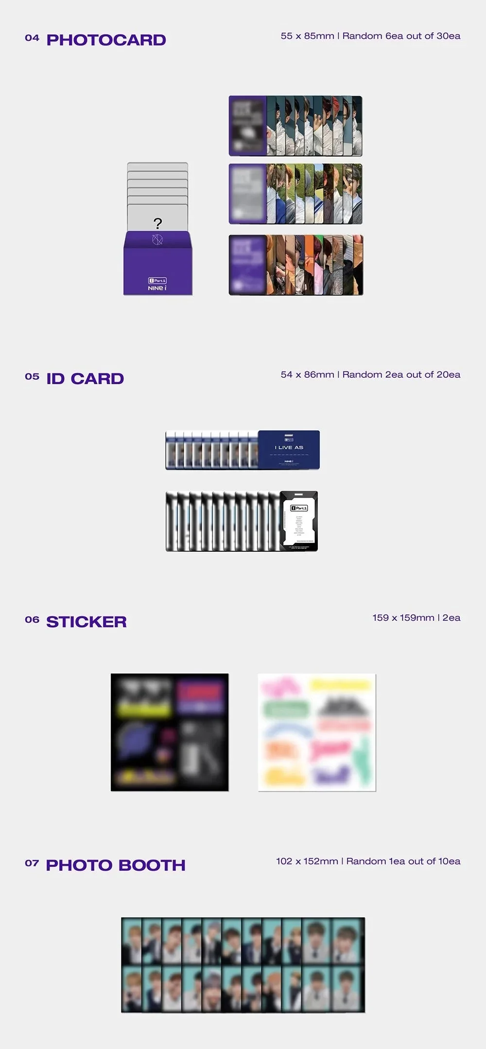 NINE.I - I PART.1 (2ND MINI ALBUM) - Image 4