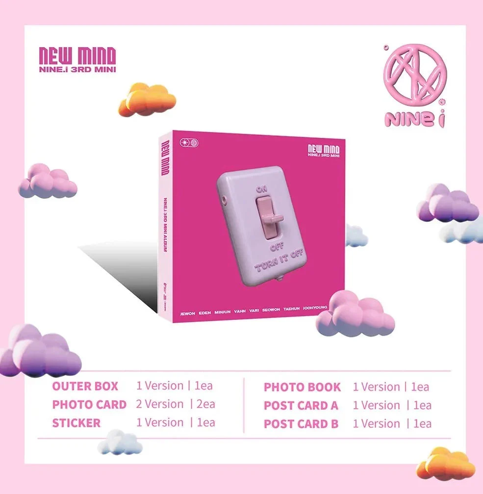 NINE.i - NEW MIND (3RD MINI ALBUM) - Image 2