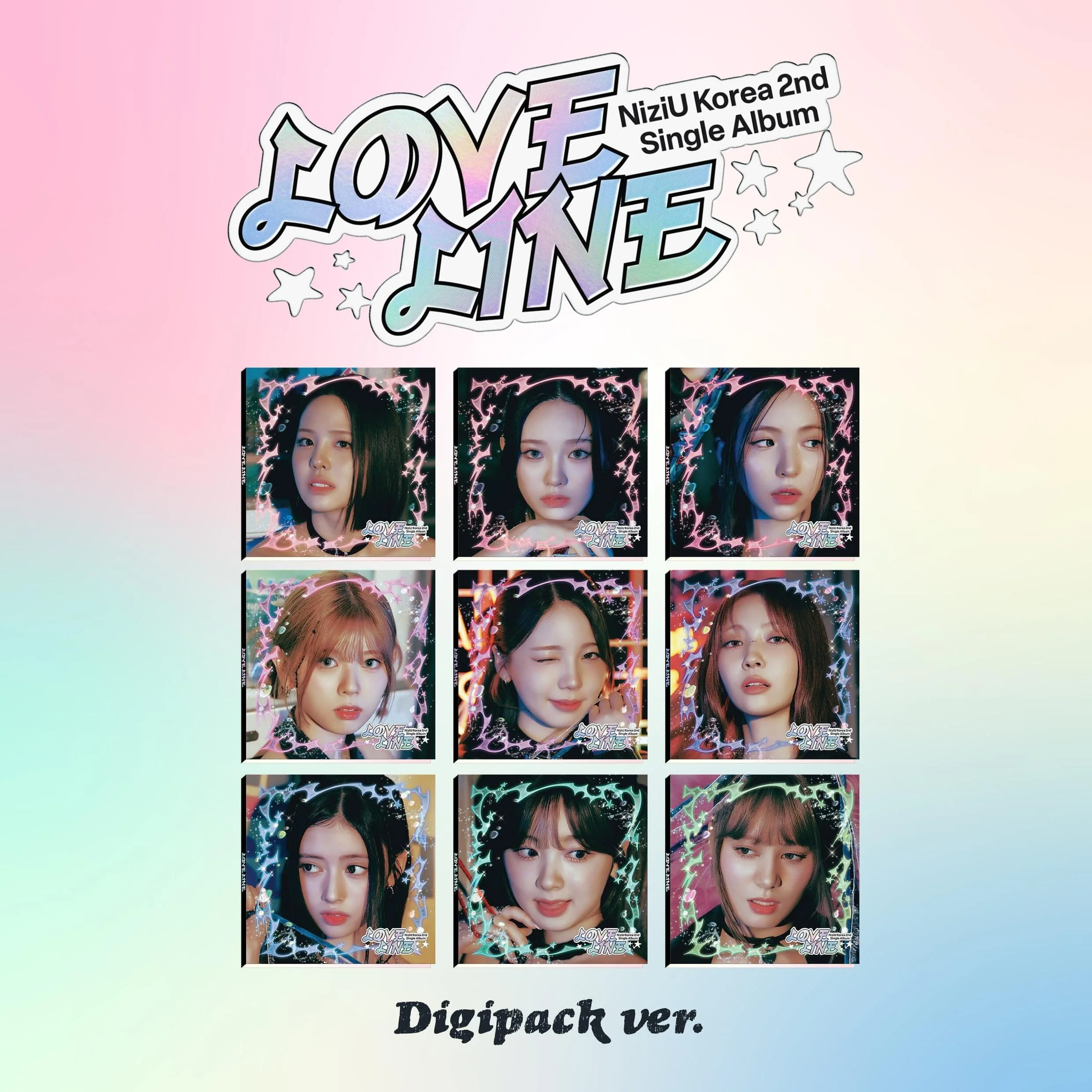NIZIU - LOVE LINE (DIGIPACK VER.)