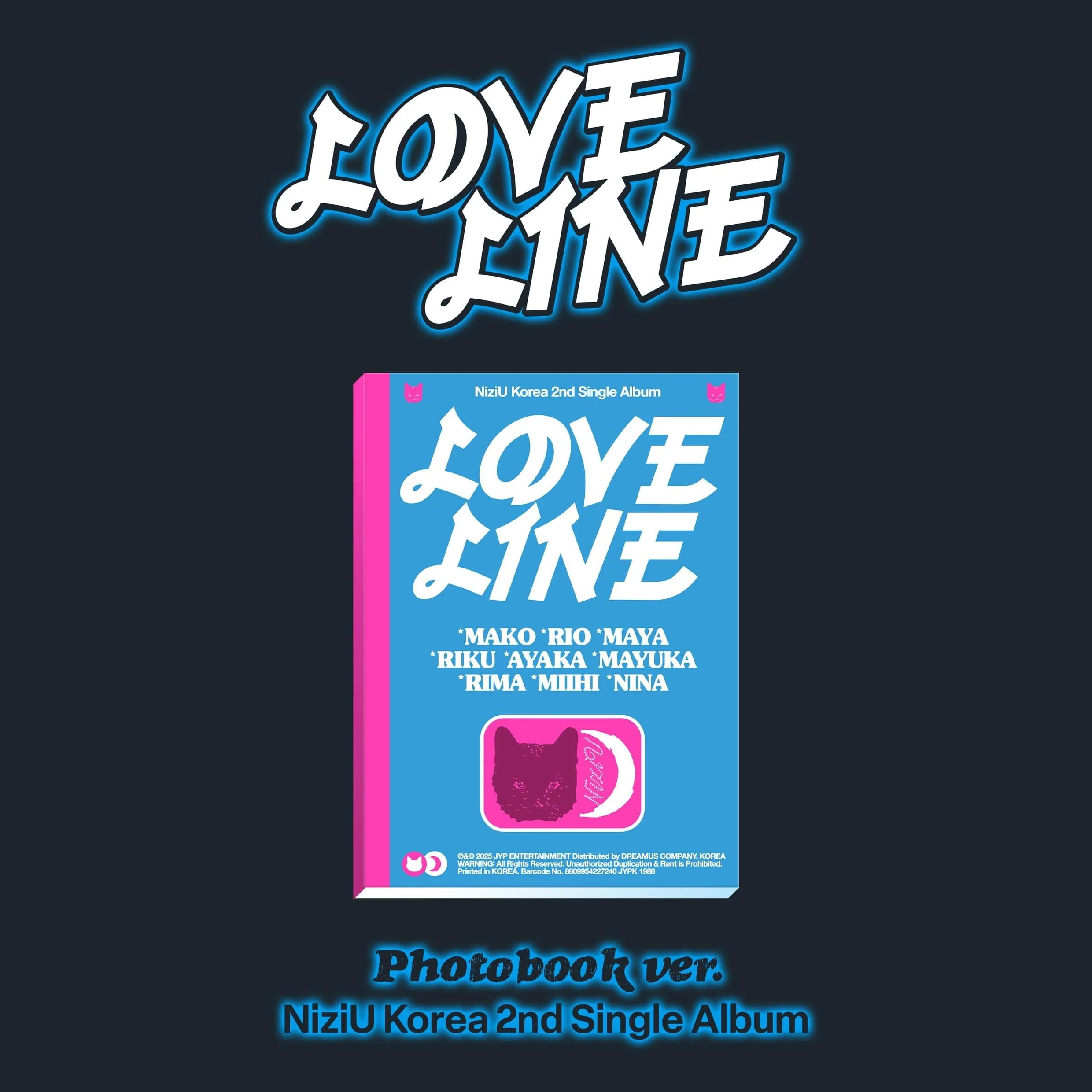 NIZIU - LOVE LINE (PHOTOBOOK VER.)