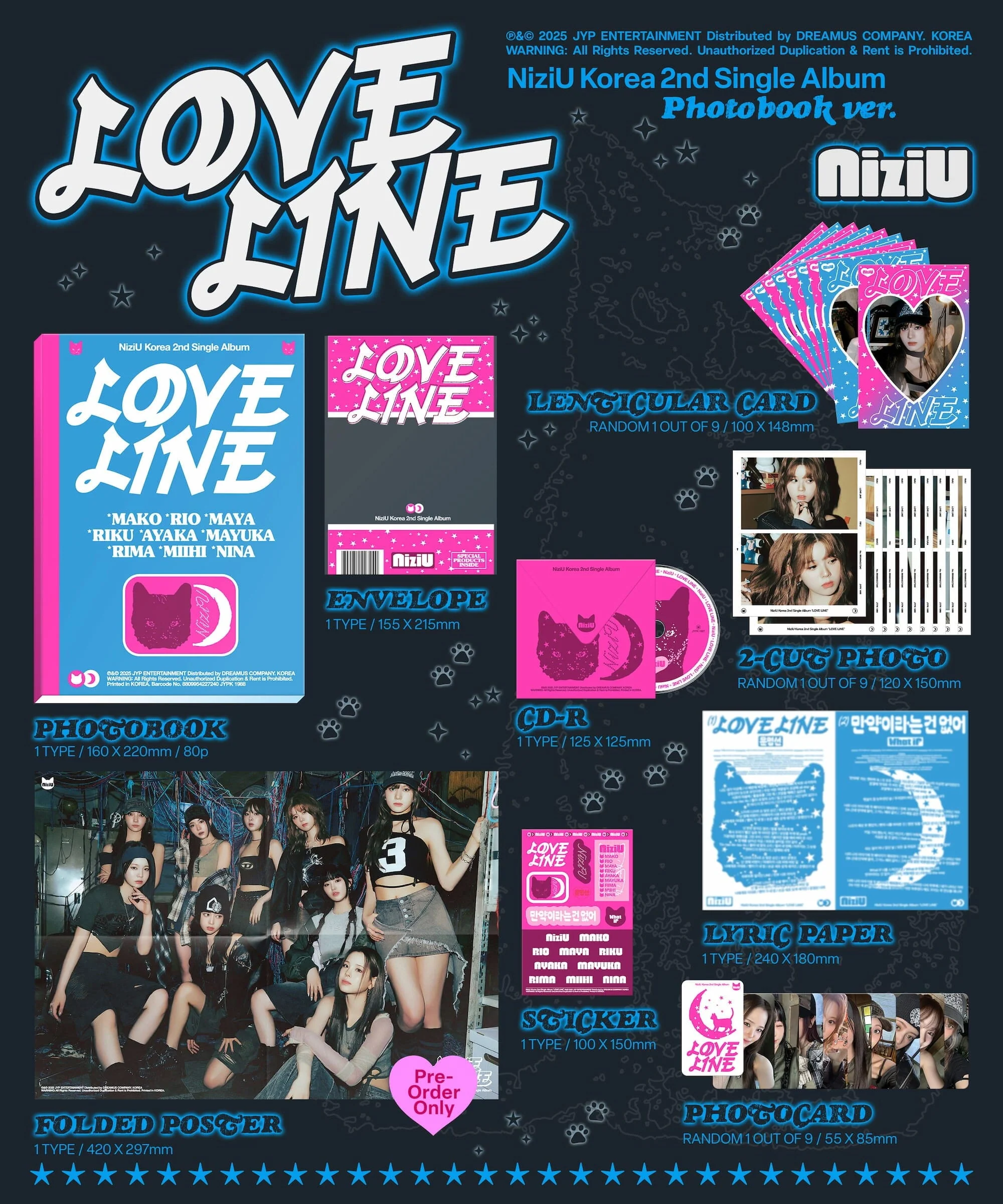 NIZIU - LOVE LINE (PHOTOBOOK VER.) - Image 2