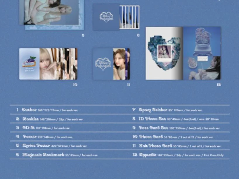 NMIXX - BLUE VALENTINE + FANS SHOP Photocard - Image 5