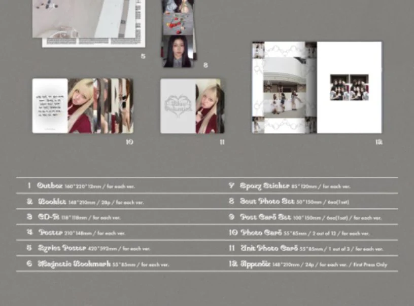 NMIXX - BLUE VALENTINE + FANS SHOP Photocard - Image 7