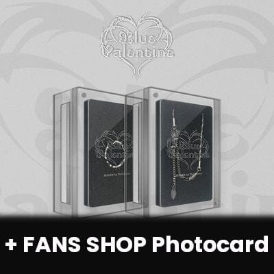 NMIXX - BLUE VALENTINE (LOVE TOKEN VER.) (LIMITED EDITION) + FANS SHOP Photocard